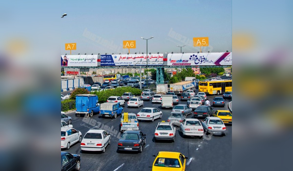 عرشه پل مترو کرج