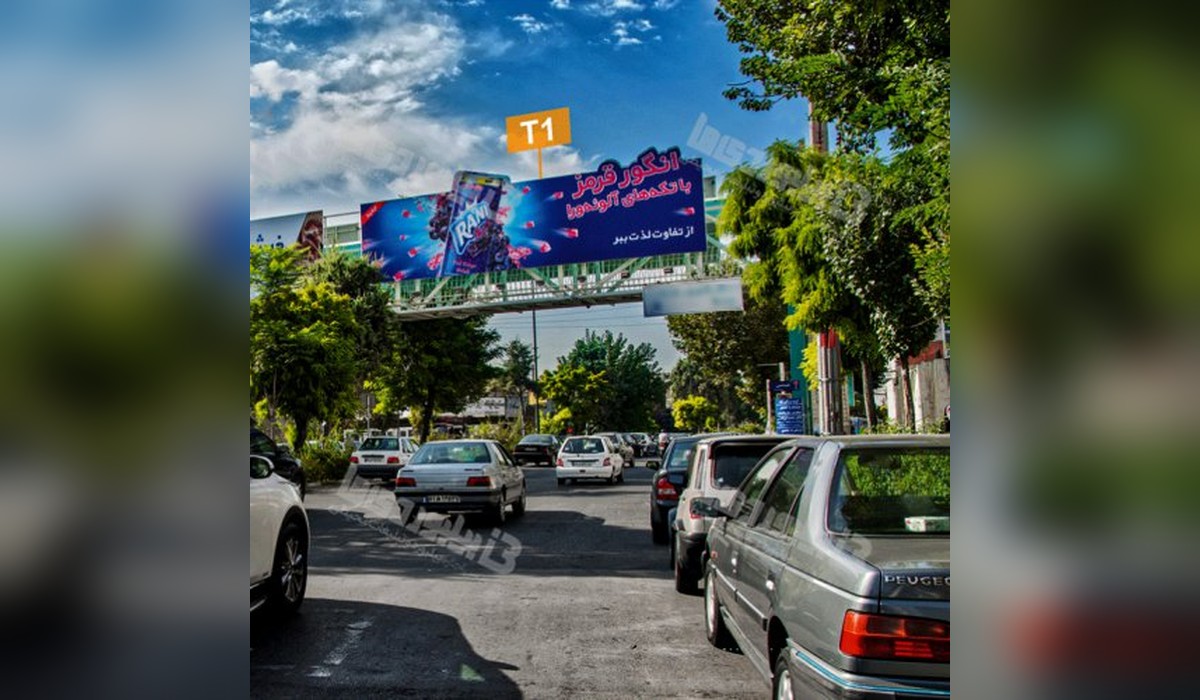 عرشه پل طالقانی جنوبی