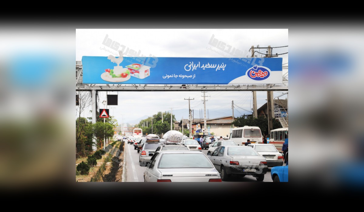 عرشه پل بزرگراه جرجان