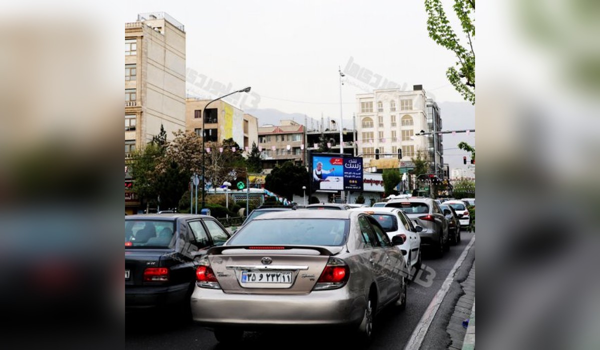 برایت بورد چهارراه پاسداران