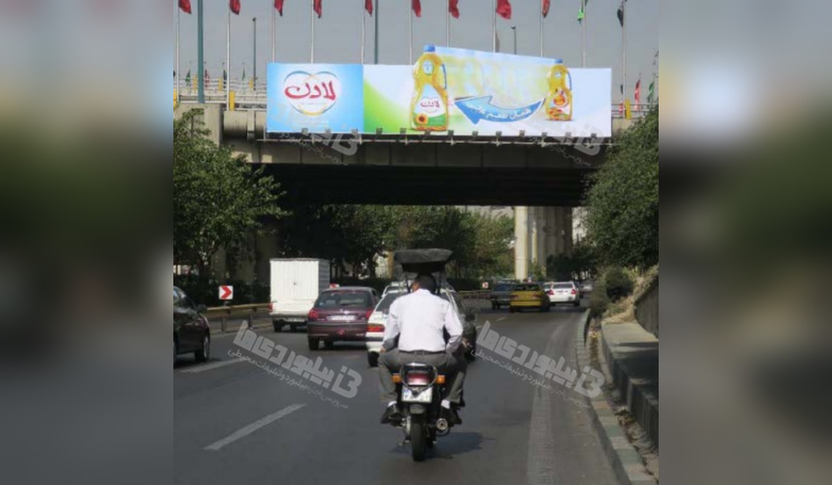 عرشه پل بزرگراه چمران