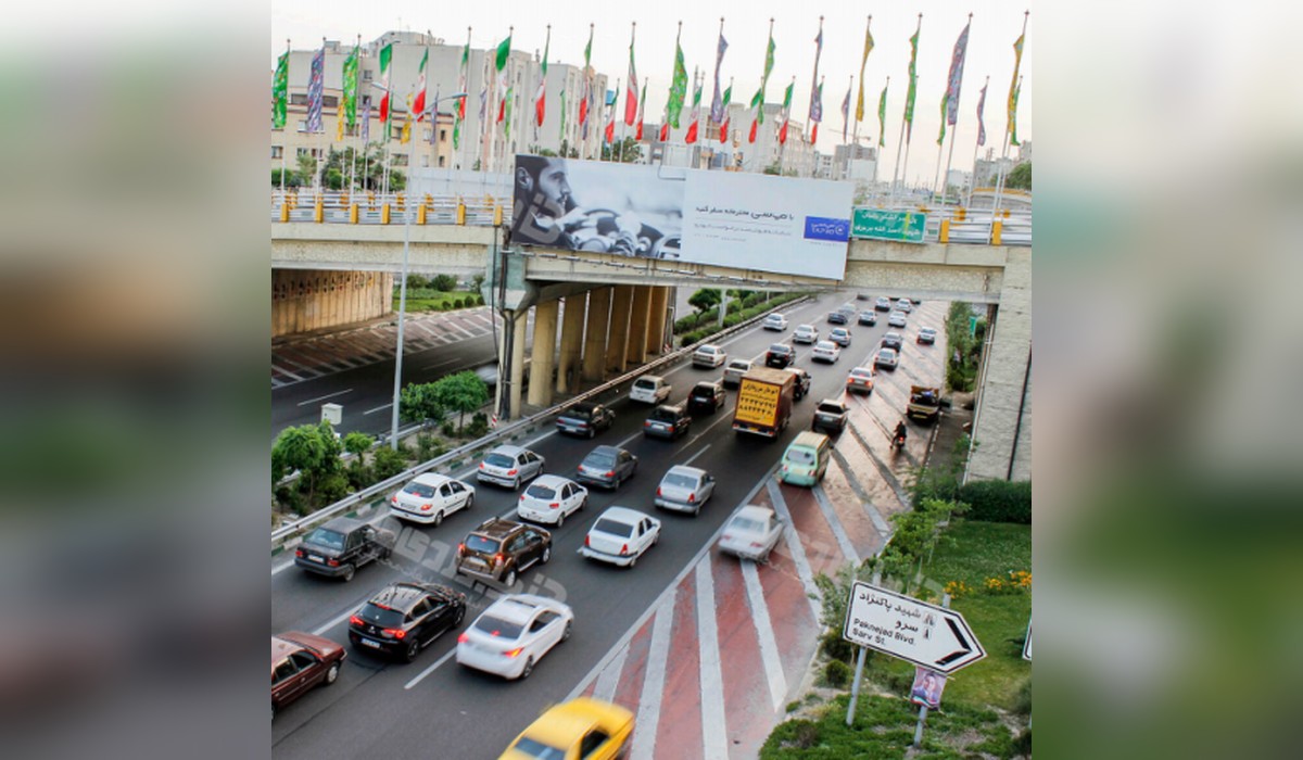 عرشه پل بزرگراه نیایش