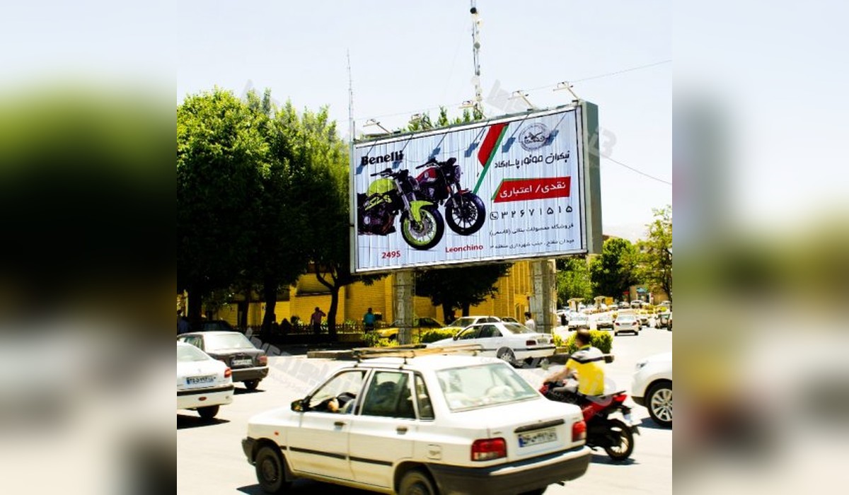 بیلبورد پریزما آرامگاه بوعلی