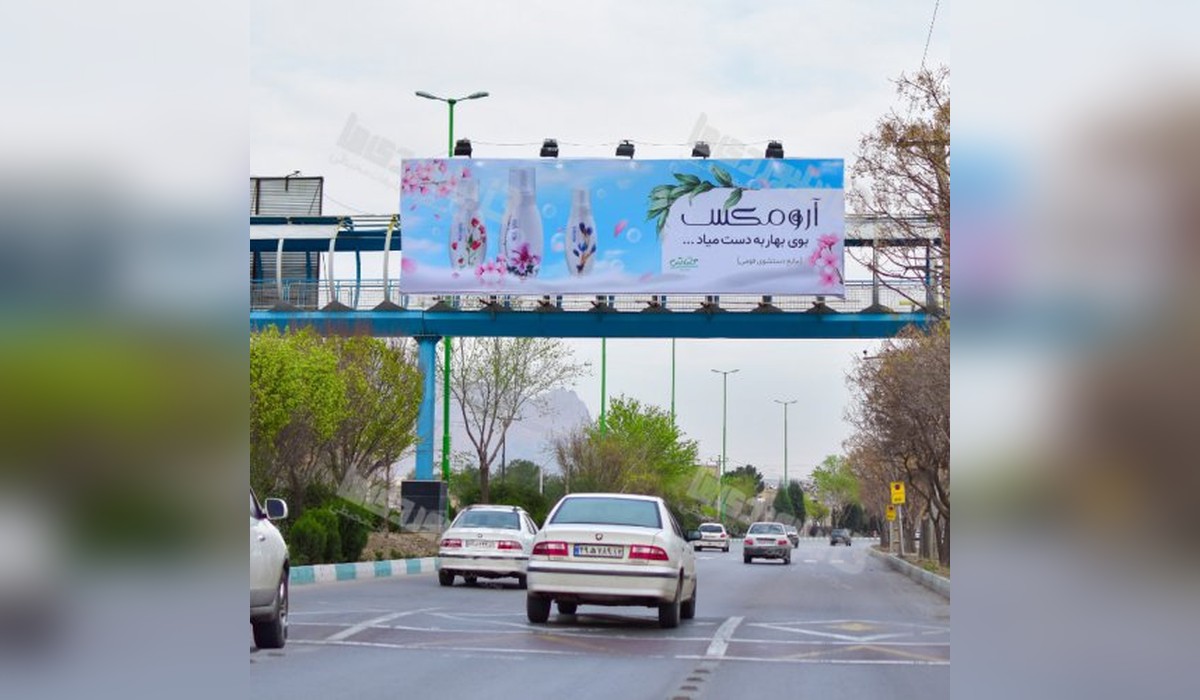 عرشه پل خیابان مشتاق دوم