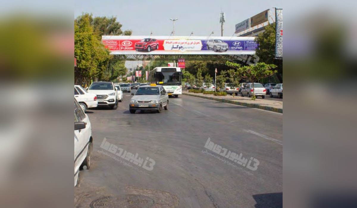 عرشه پل خیابان امام خمینی