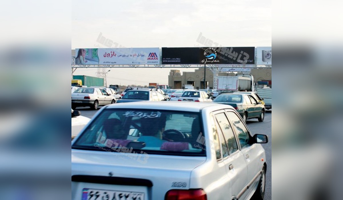 عرشه پل اتوبان تهران - ساوه