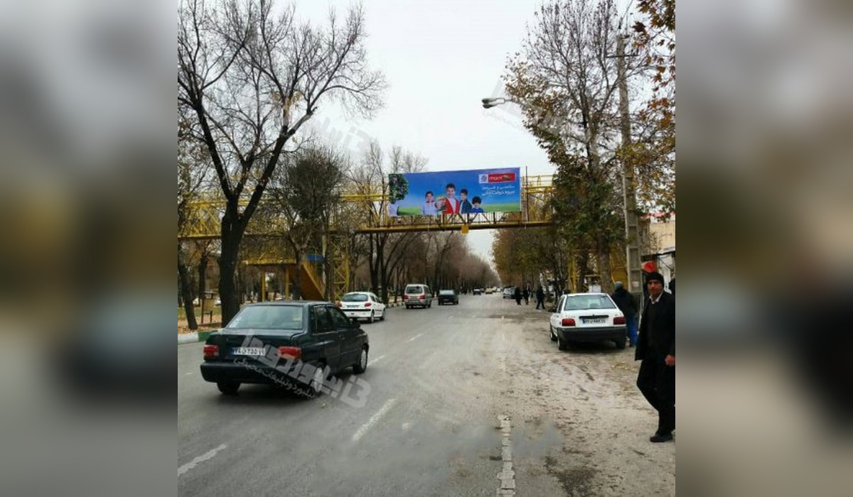 عرشه پل بلوار طاقبستان