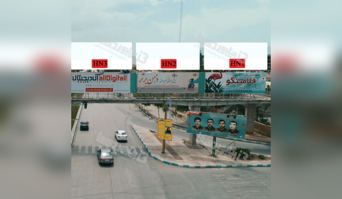 عرشه پل سه راه هوانیروز