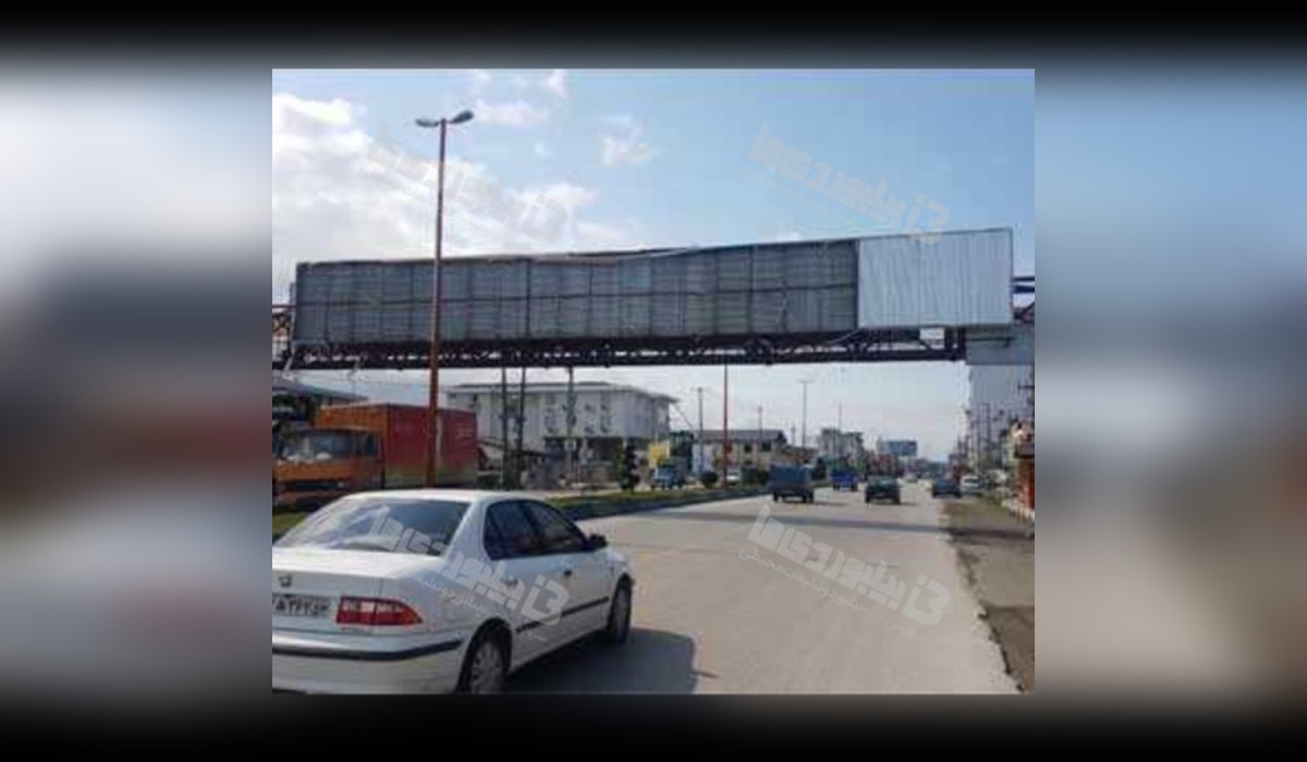 عرشه پل بلوار عباس آباد