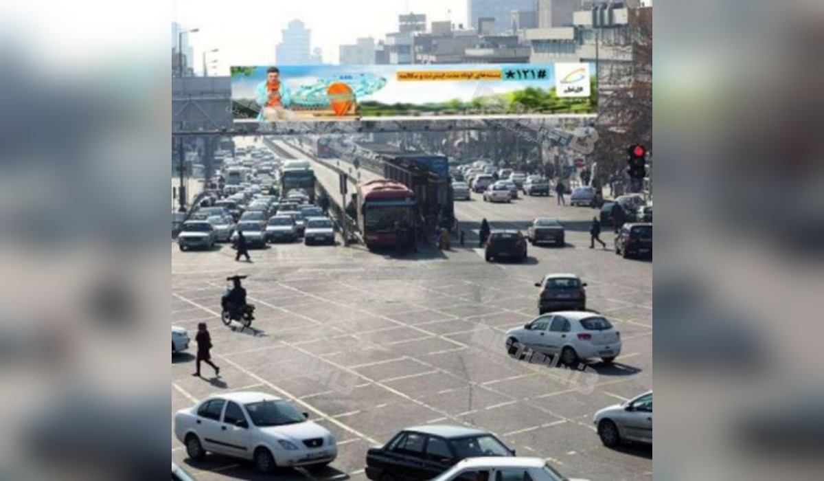 عرشه پل میدان توحید