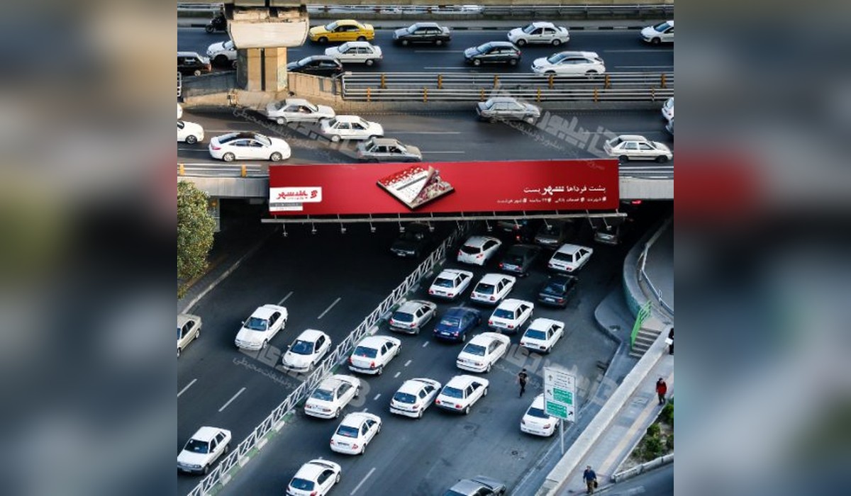 عرشه پل خیابان شریعتی