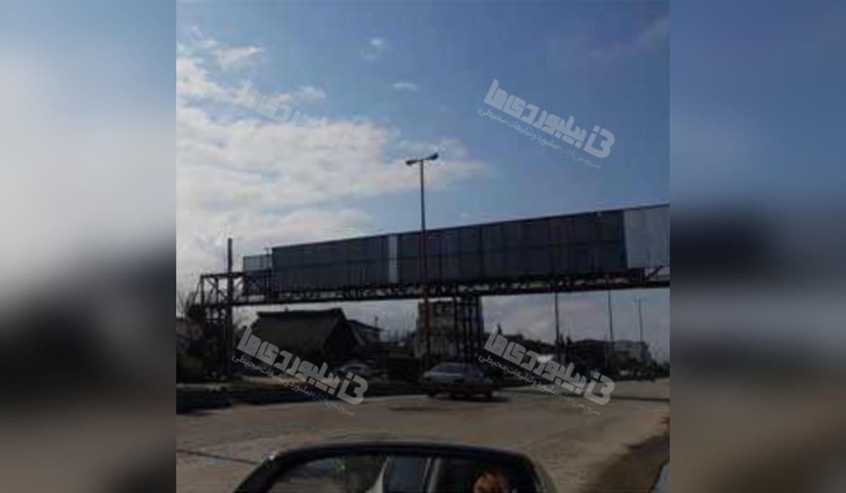 عرشه پل بلوار عباس آباد