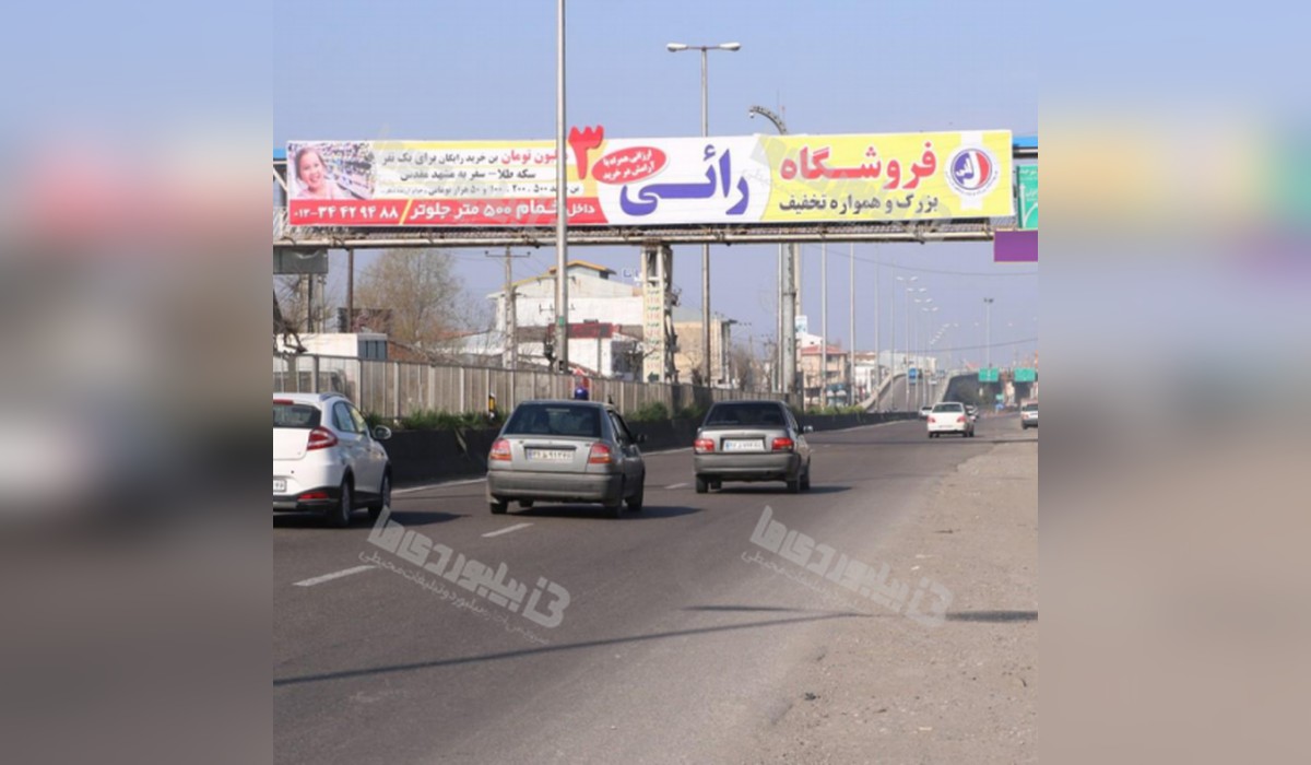 عرشه پل محور رشت - انزلی