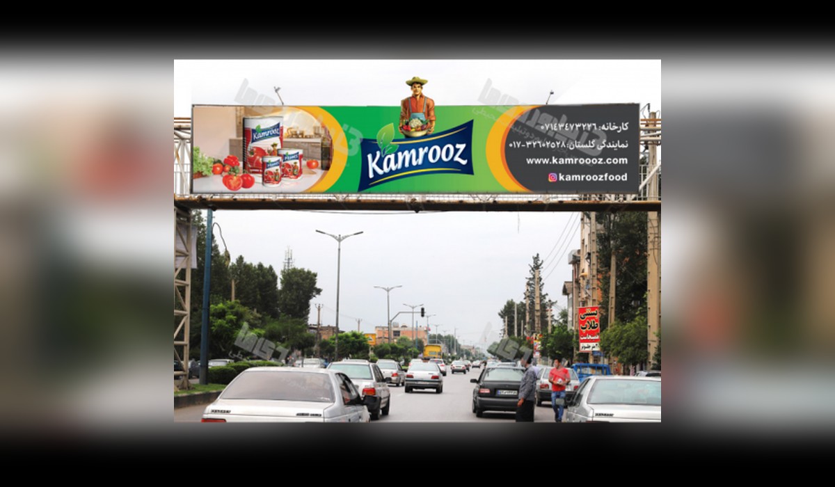 عرشه پل شهر فاضل آباد