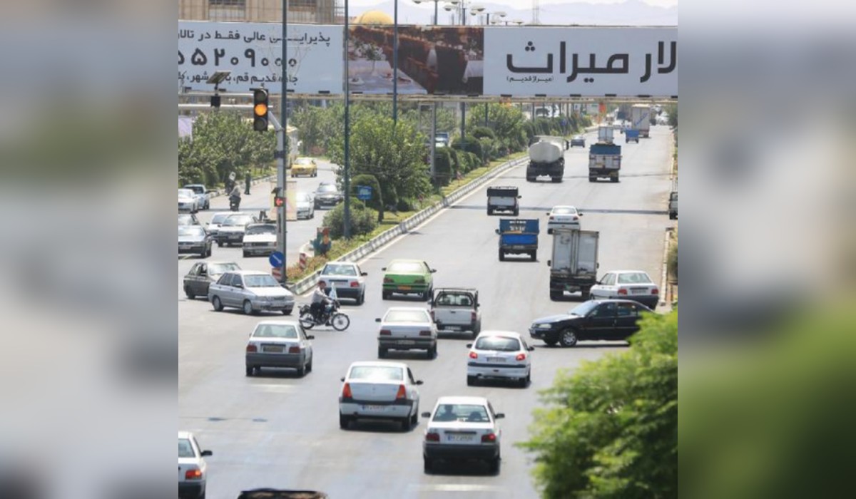 عرشه پل خیابان شهید رجائی