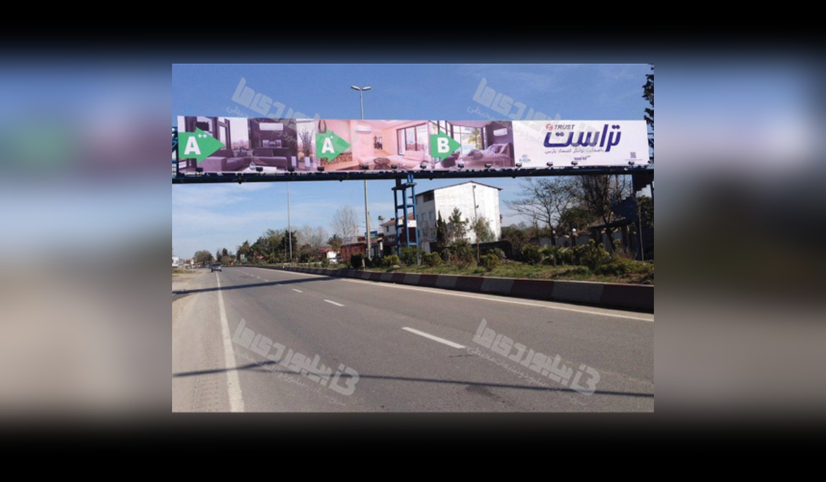 عرشه پل محور نور به نوشهر