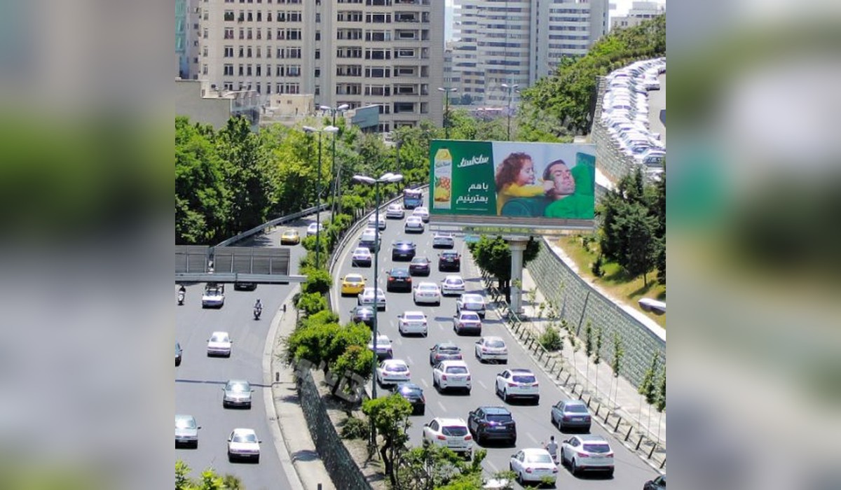 بیلبورد بزرگراه مدرس (فلکسی)