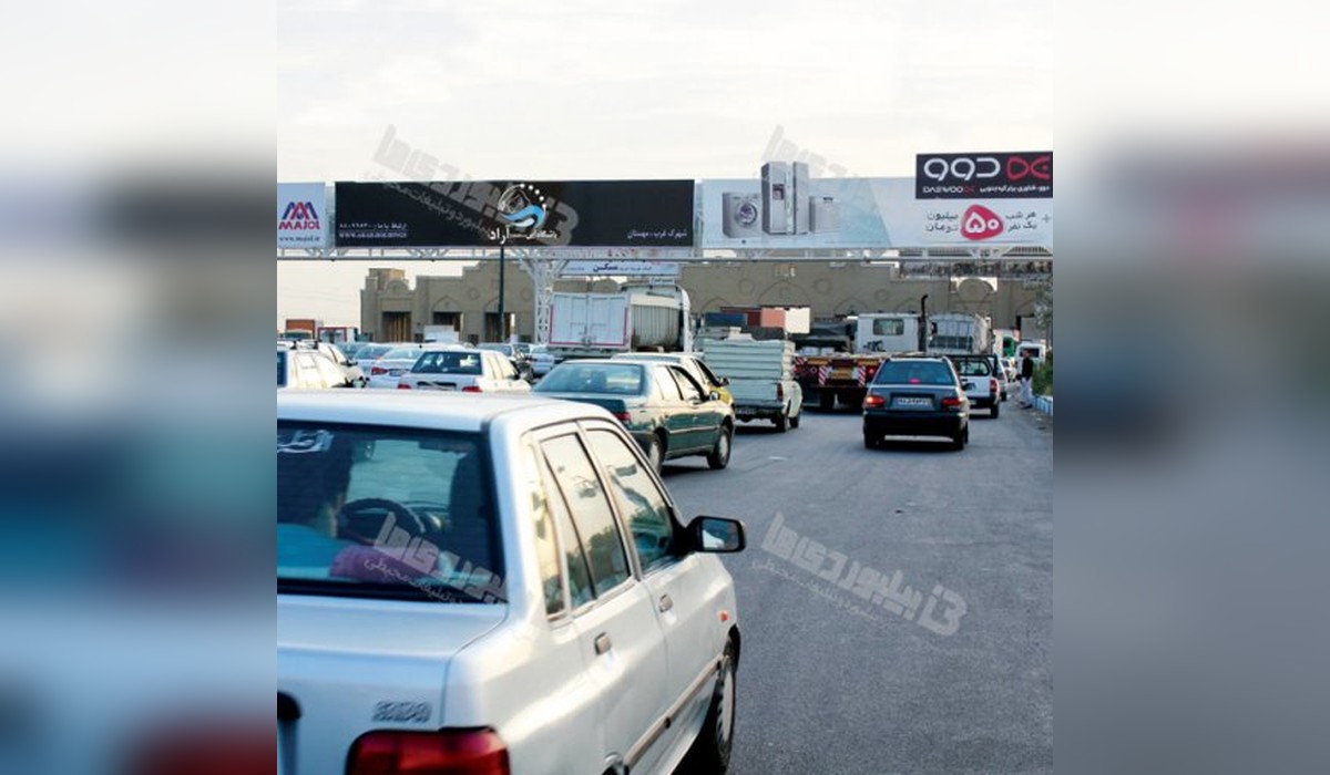 عرشه پل اتوبان تهران ساوه