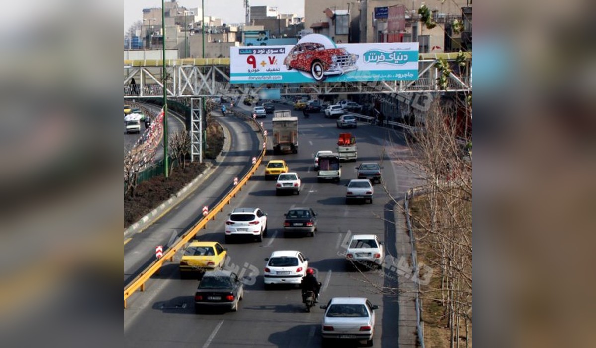 عرشه پل بزرگراه رسالت