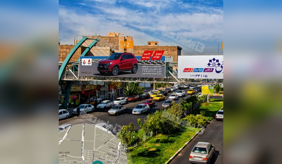 عرشه پل چهارراه هفت تیر