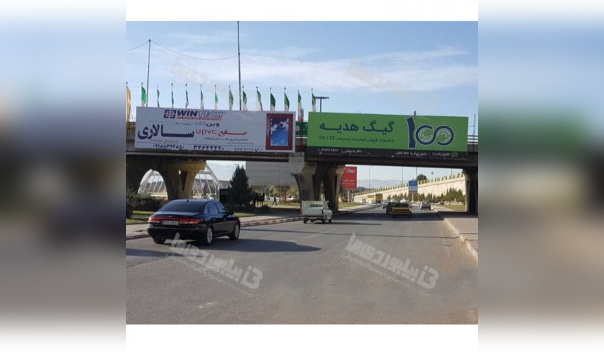 عرشه پل خیابان شهید بهشتی