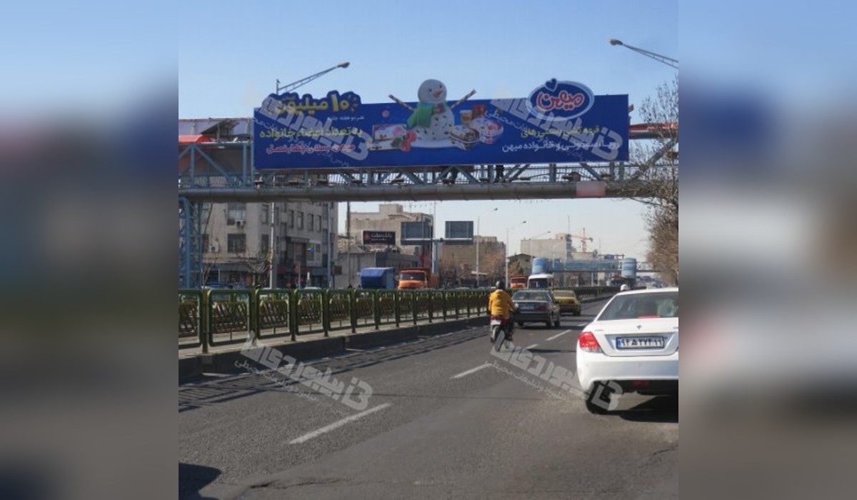 عرشه پل خیابان آزادی