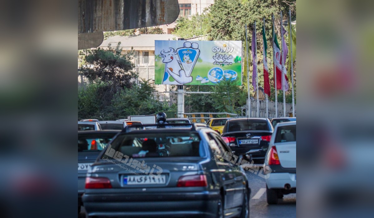 عرشه پل بزرگراه صدر