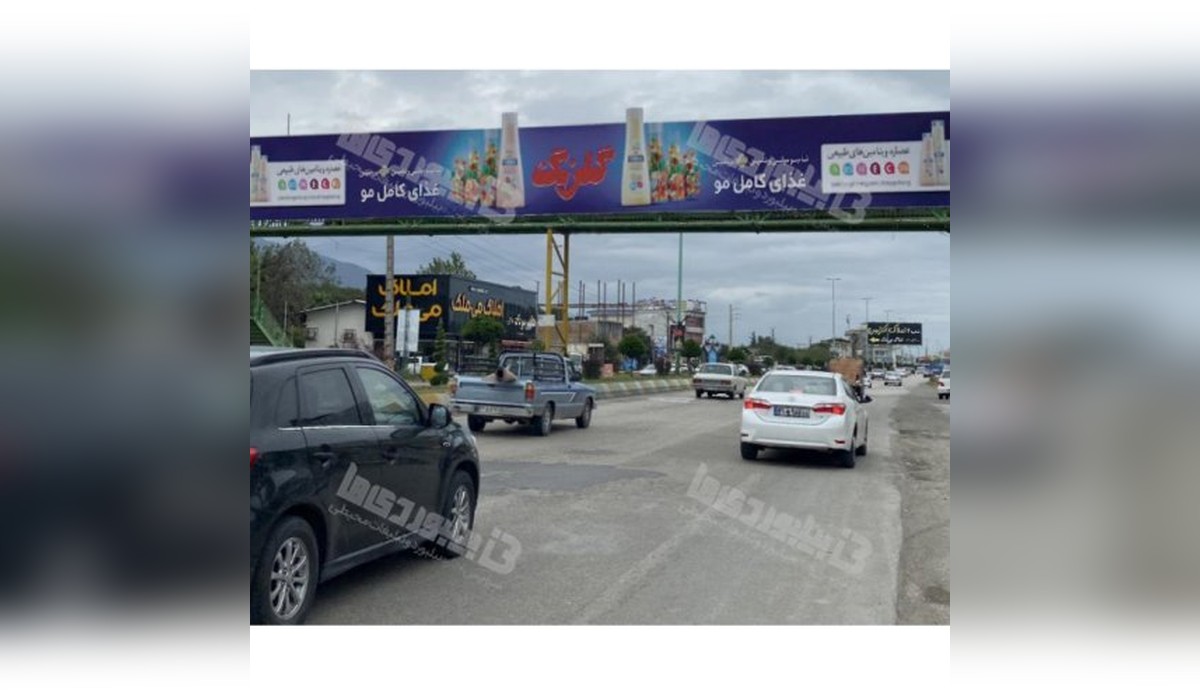 عرشه پل چالوس - نمک آبرود