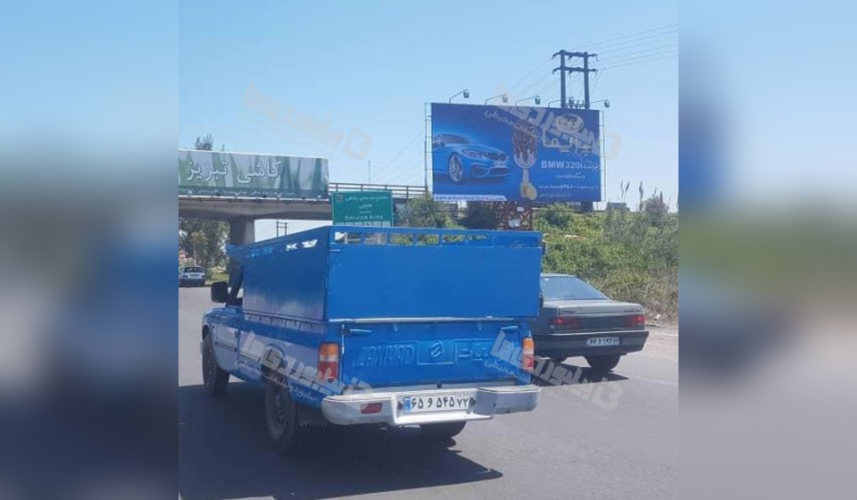 بیلبورد ایزد شهر به محمود آباد