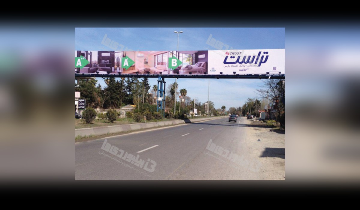 عرشه پل محور نور به نوشهر