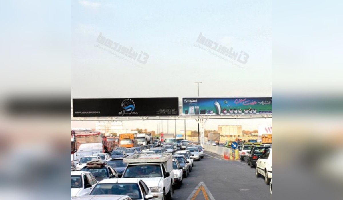 عرشه پل اتوبان تهران ساوه