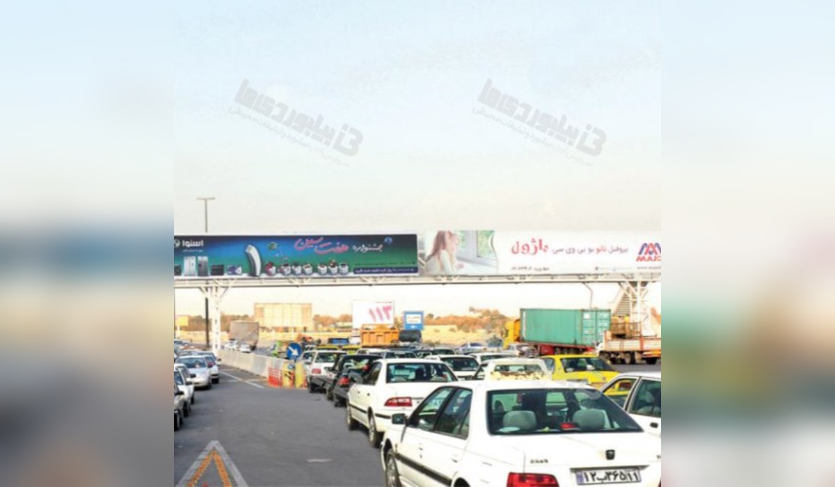 عرشه پل اتوبان تهران - ساوه