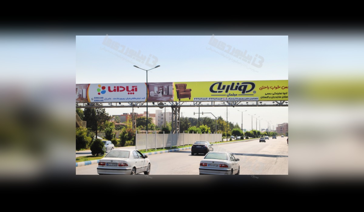 عرشه پل کمربندی گنبد کاووس