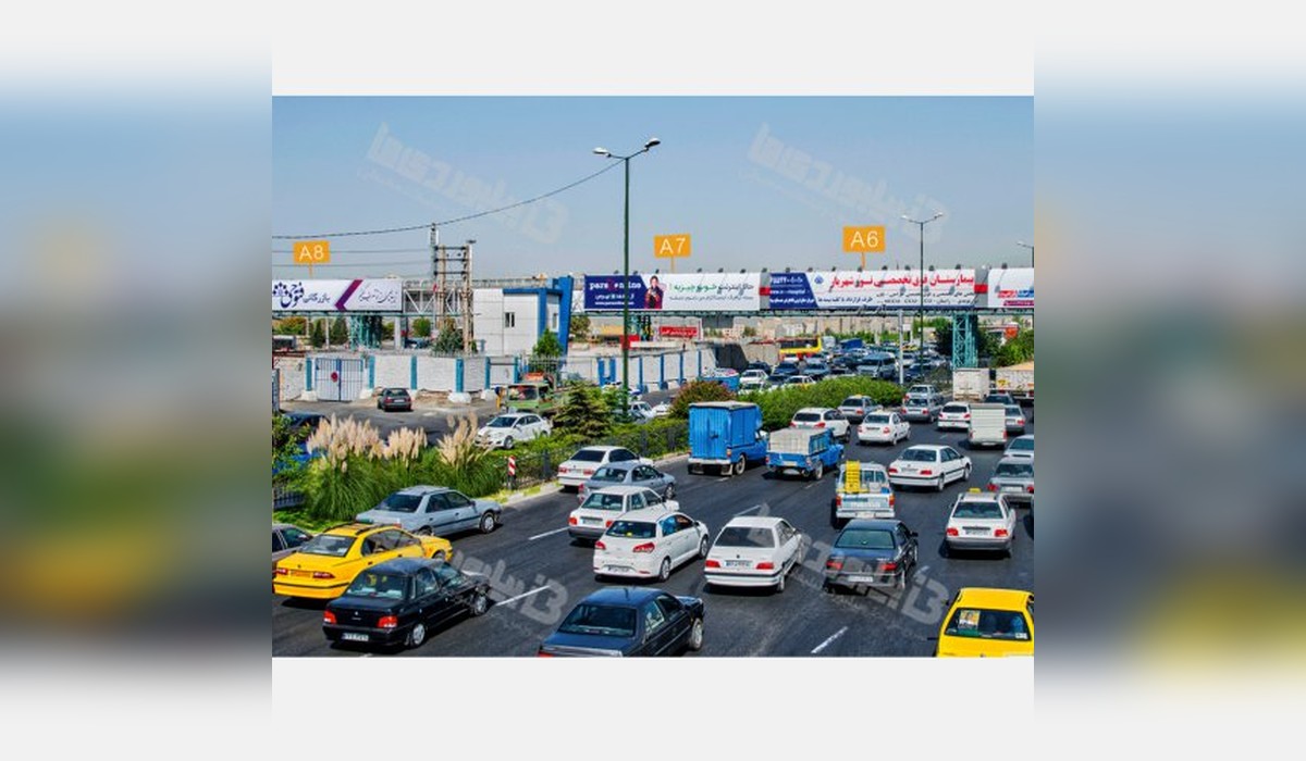 عرشه پل مترو کرج