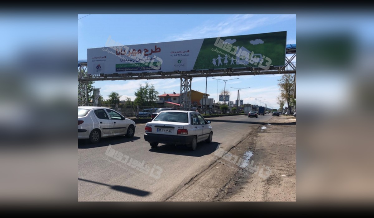 عرشه پل بلوار امام رضا