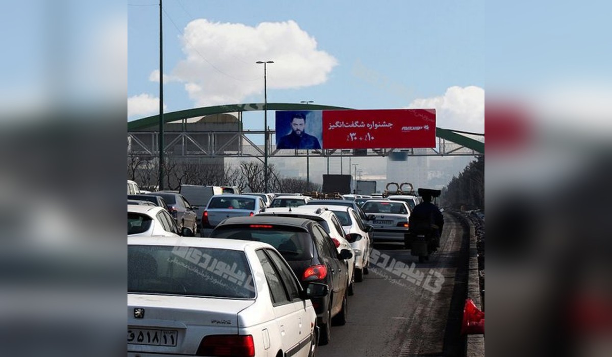 عرشه پل بزرگراه همت