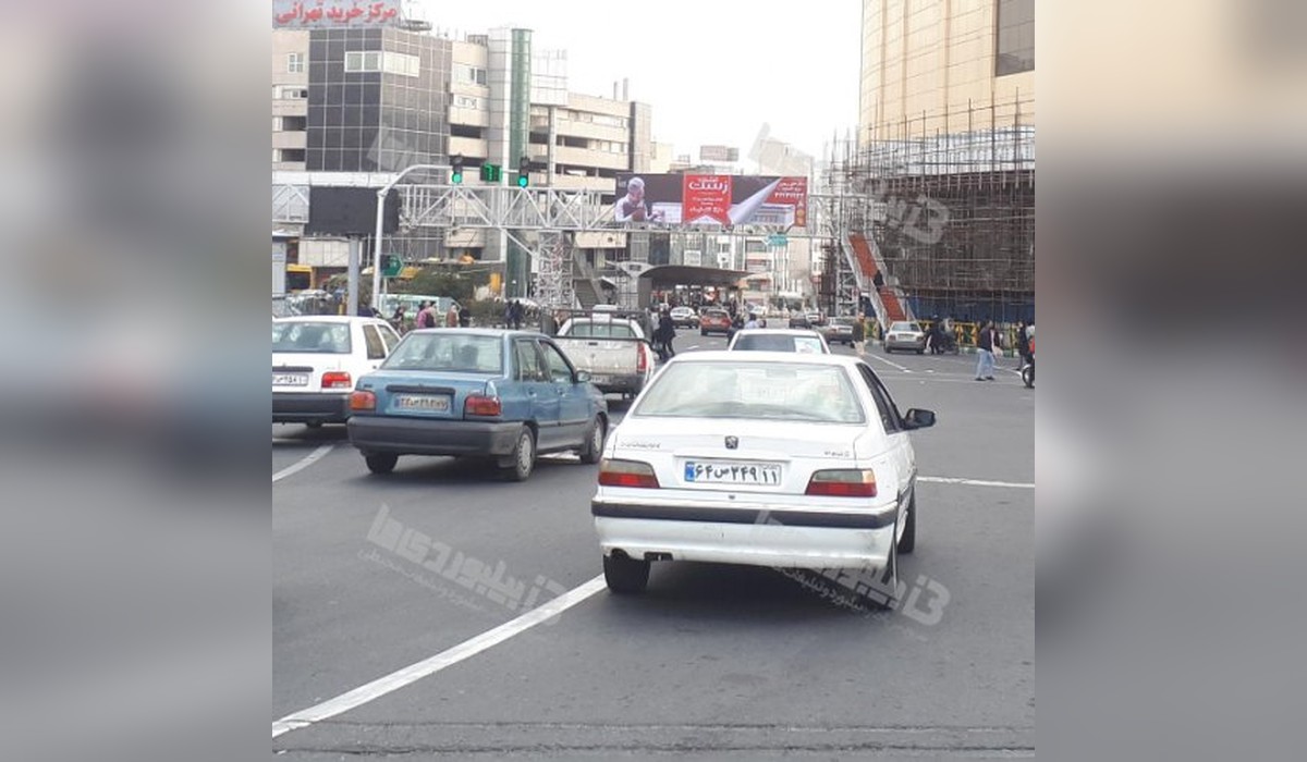 عرشه پل فلکه دوم صادقیه