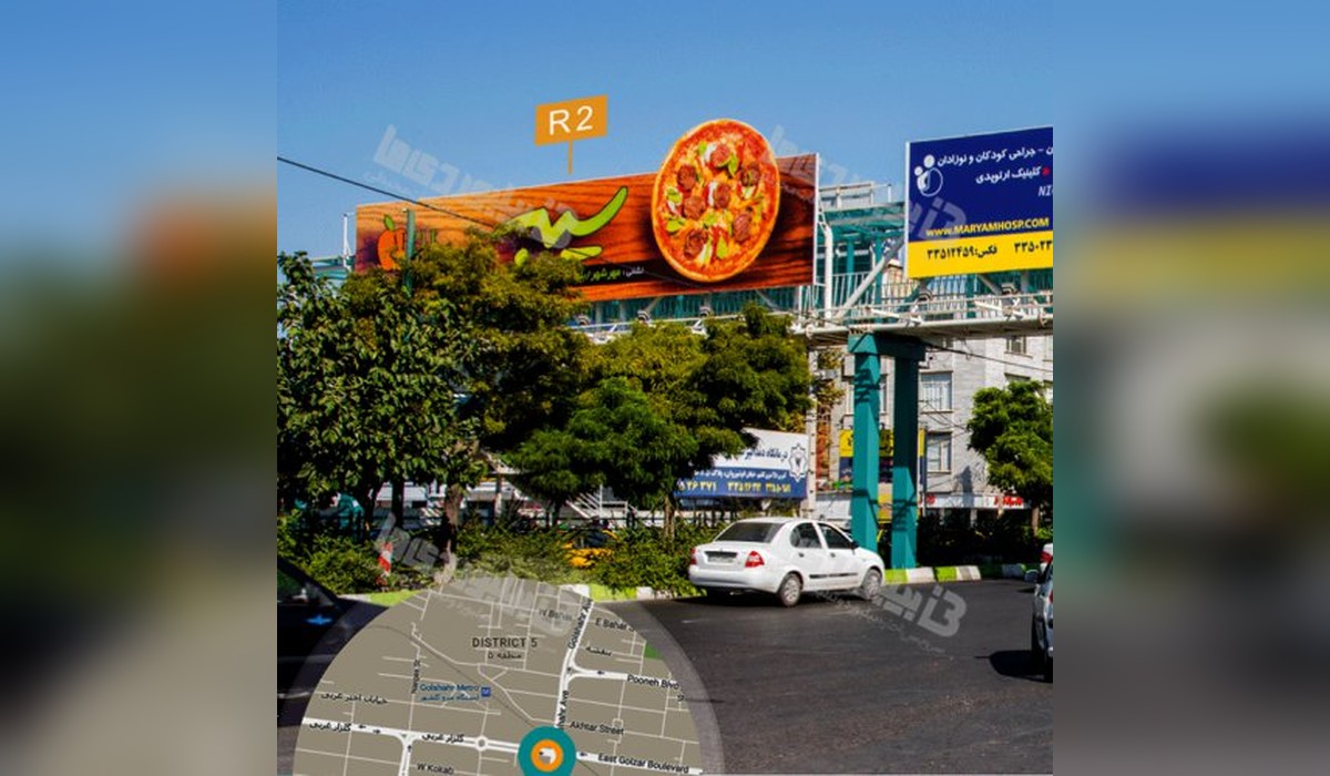 عرشه پل 45متری گلشهر