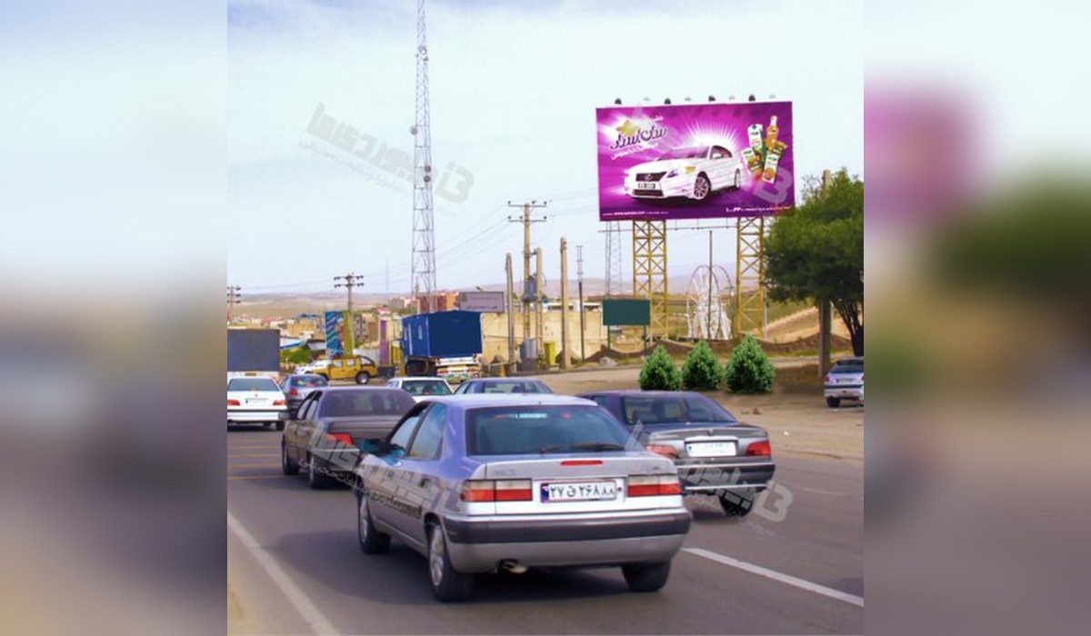 بیلبورد ورودی دماوند