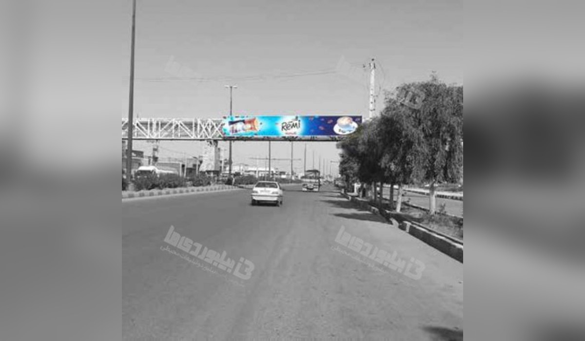 عرشه پل بلوار خدا کرم