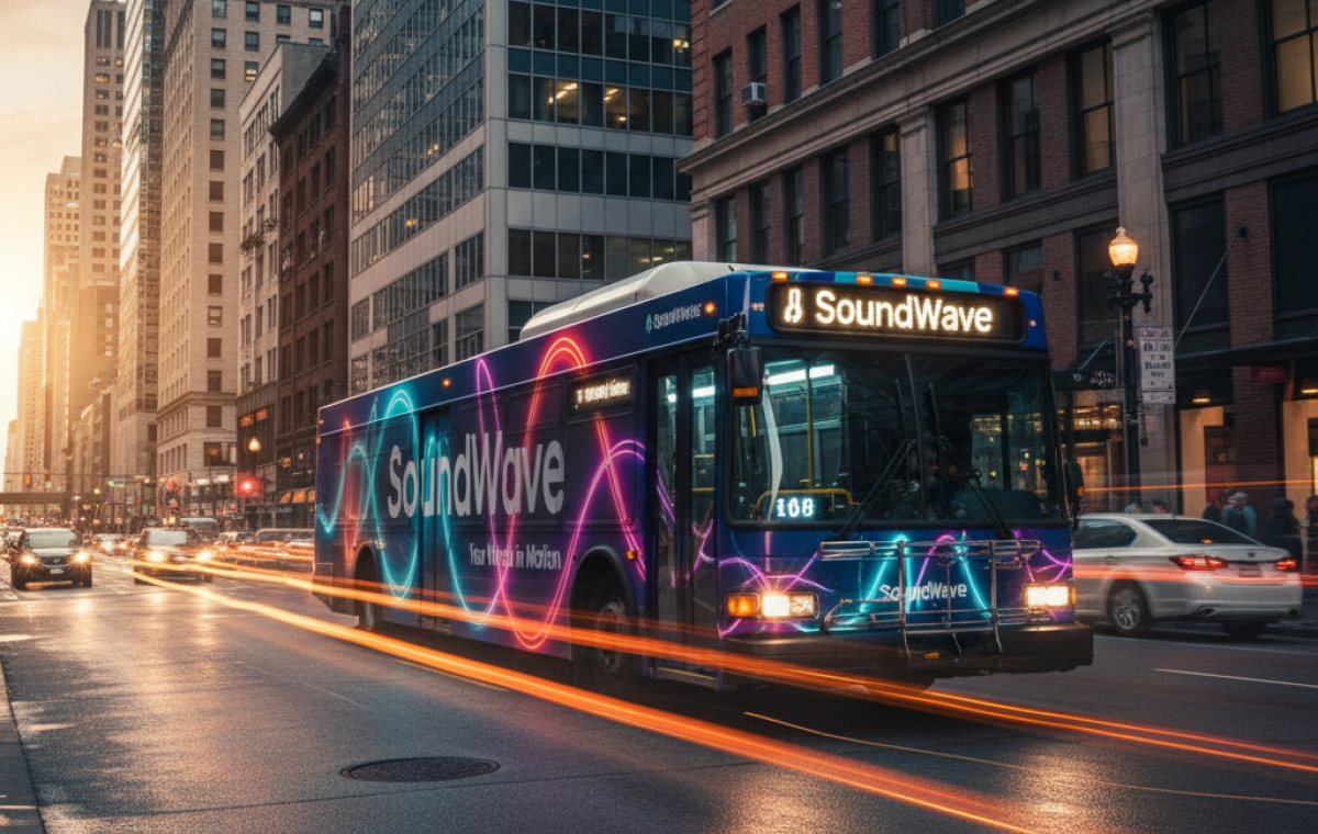 آشنایی با انواع بیلبورد تبلیغاتی (بخش اتوبوس تبلیغاتی)