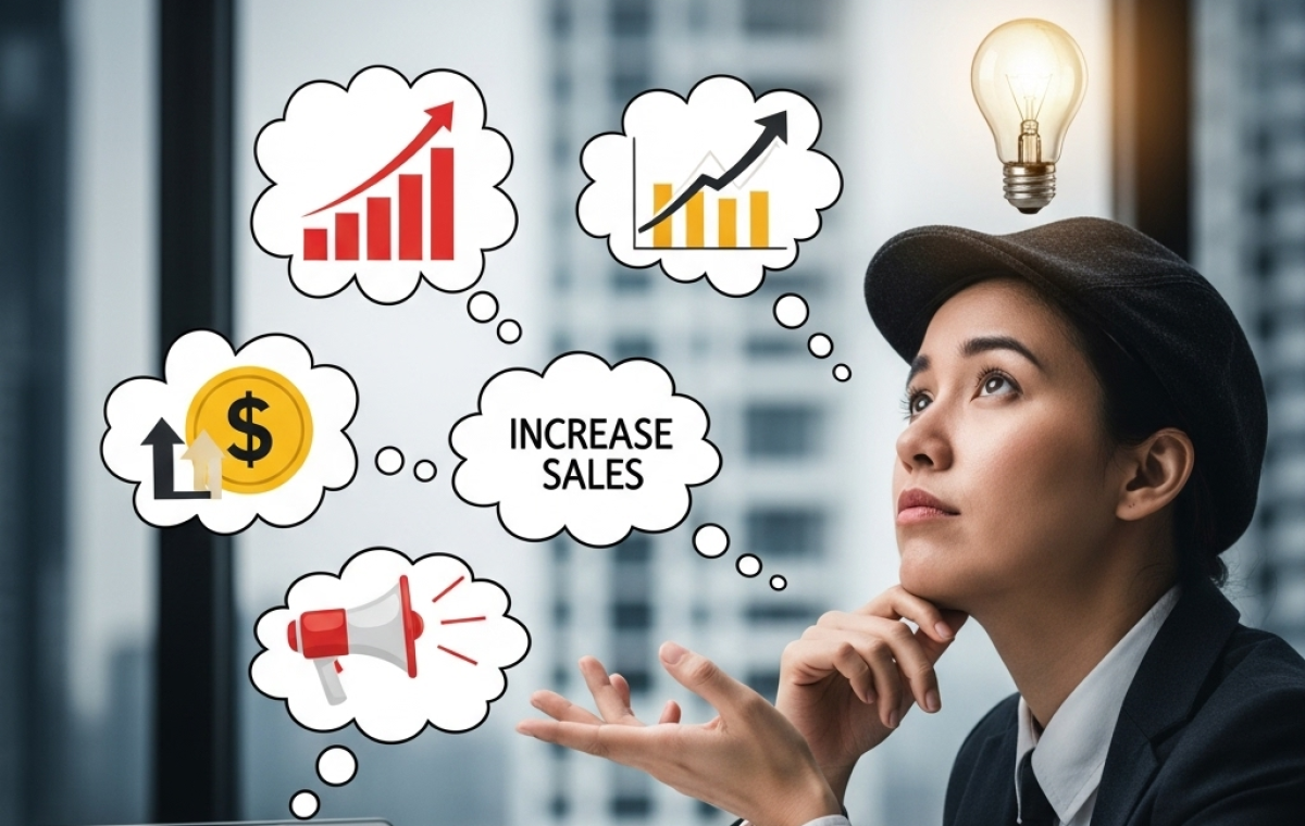 ۲ نکته‌ی مؤثر و ساده برای افزایش فروش