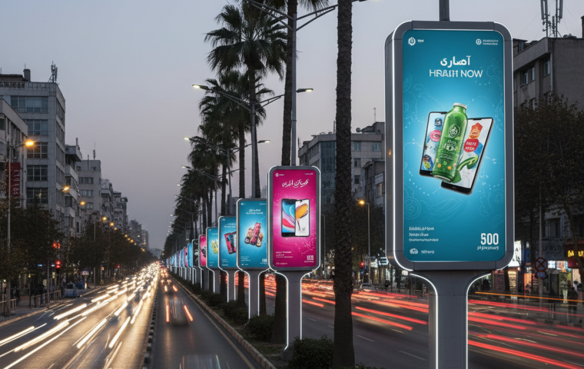 آشنایی با انواع بیلبورد تبلیغاتی (بخش لمپوست بنر)