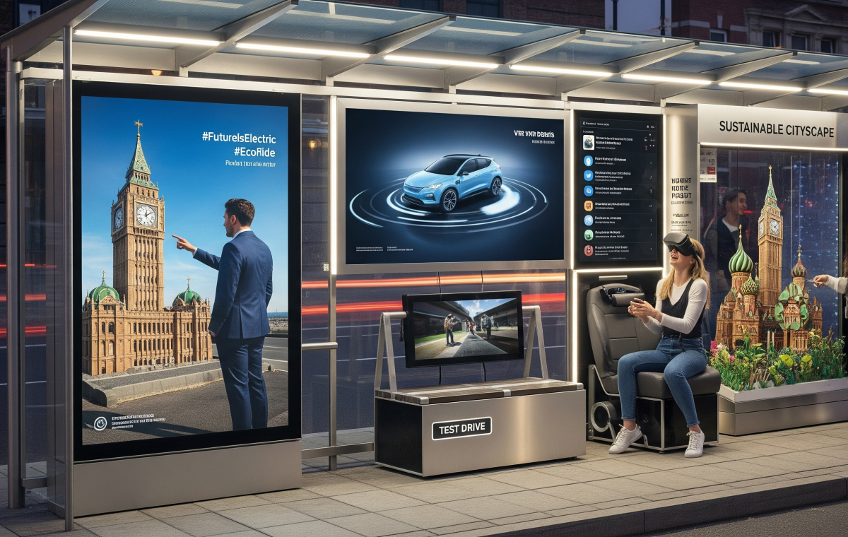 آشنایی با انواع بیلبورد تبلیغاتی (بخش ایستگاه اتوبوس)